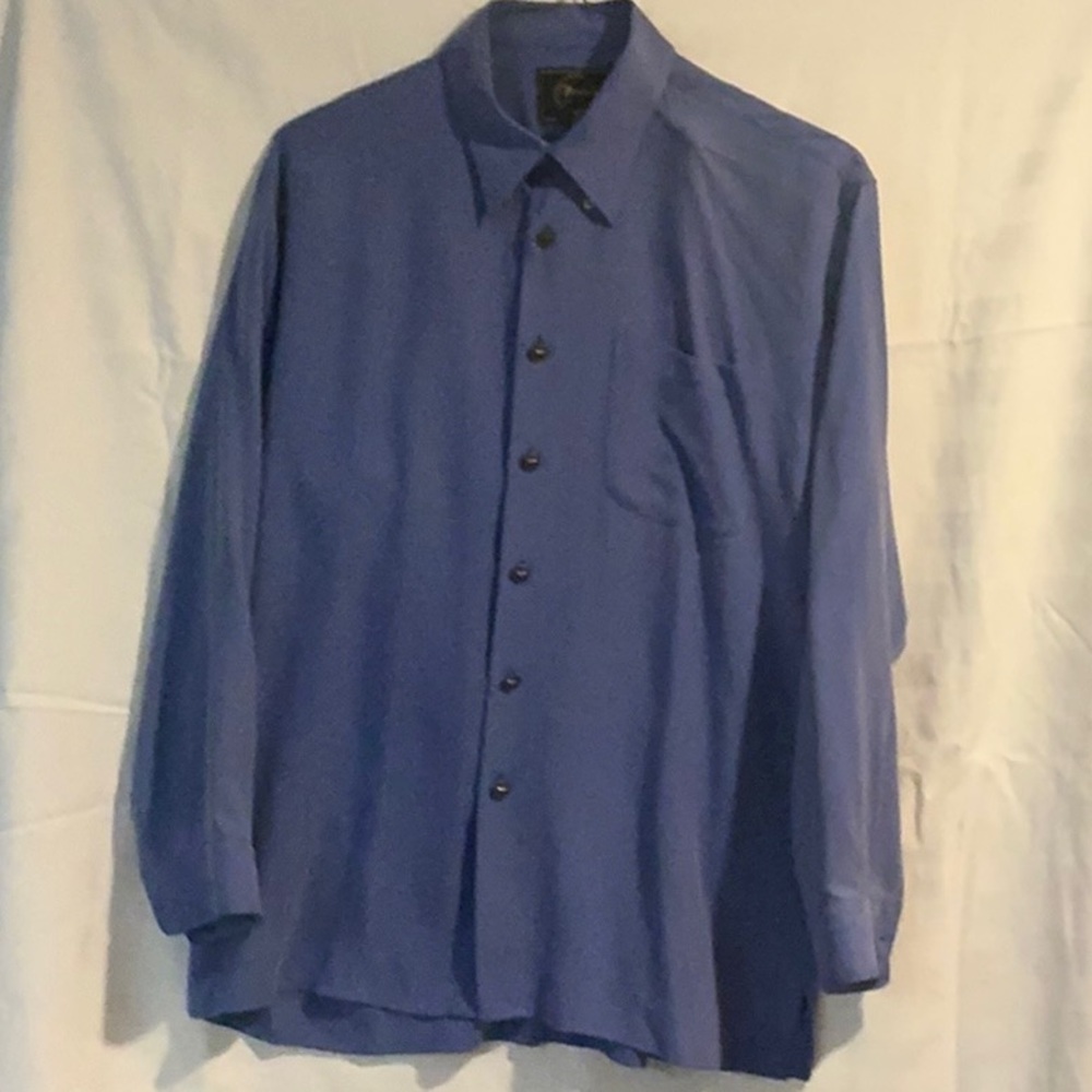Men's Blue Dress Shirt